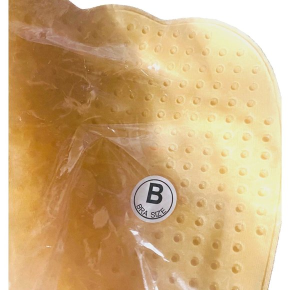 Women's Self-Adhesive Invisible Bra White/Beige Strapless Backless Push Up Bra B - Picture 14 of 14